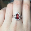 Natural Garnet Ring, 925 Sterling Sliver, Garnet Engagement Ring, Garnet Wedding Ring, Garnet luxury Ring, Ring/Band, Garnet Oval cut Ring | Save 33% - Rajasthan Living 9