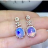 Natural Opal Drop Earrings, 925 Sterling Silver, Opal Drop Earrings, Earrings, Opal Earrings, Luxury Earrings, Oval Stone Earrings | Save 33% - Rajasthan Living 11