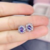 Natural Tanzanite Studs Earrings, 925 Sterling Silver, Tanzanite Earrings, Tanzanite Silver Earrings, Luxury Earrings, Oval Cut Stone | Save 33% - Rajasthan Living 10