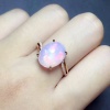 Natural Fire Opal Ring, 925 Sterling Silver, Engagement Ring, Wedding Ring, Luxury Ring, Ring/Band, Oval Opal Ring, Bridesmaids Gift | Save 33% - Rajasthan Living 10