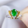 Natural Emerald Woman Ring, 925 Sterling Silver, Emerald Ring, Statement Ring, Engagement and Wedding Ring | Save 33% - Rajasthan Living 12