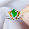 Natural Emerald Woman Ring, 925 Sterling Silver, Emerald Ring, Statement Ring, Engagement and Wedding Ring | Save 33% - Rajasthan Living 14