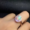 Natural Fire Opal Ring, 925 Sterling Silver, Engagement Ring, Wedding Ring, Luxury Ring, Ring/Band, Oval Opal Ring, Bridesmaids Gift | Save 33% - Rajasthan Living 17