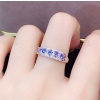 Natural Tanzanite Ring,925 Sterling Sliver,Engagement Ring,Wedding Ring, luxury Ring, solitaire Ring, Round cut Ring | Save 33% - Rajasthan Living 16