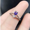 Natural Blue Sapphire Ring, 925 Sterling Sliver, Engagement Ring, Wedding Ring, luxury Ring, solitaire Ring, Pear cut Ring | Save 33% - Rajasthan Living 15