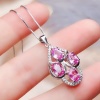 Natural Pink Topaz Pendant, Engagement Pink Topaz Silver Pendent, Woman Pendant, Pendant Necklace, Luxury Pendent, Pear Cut Stone Pendent | Save 33% - Rajasthan Living 15