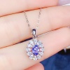 Natural Tanzanite Pendant, Engagement Pendent, Tanzanite Silver Pendent, Woman Pendant, Pendant Necklace, Luxury Pendent Oval Cut Pendent | Save 33% - Rajasthan Living 11