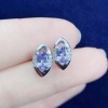 Natural Tanzanite Studs Earrings, 925 Sterling Silver, Tanzanite Studs Earrings, Tanzanite Earrings, Luxury Earrings, Oval Cut Earrings | Save 33% - Rajasthan Living 16