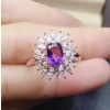 Natural Amethyst Ring, 925 Sterling Silver, Amethyst Engagement Ring, Amethyst Ring, Wedding Ring, Luxury Ring, Ring/Band, Oval Cut Ring | Save 33% - Rajasthan Living 15