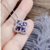 Natural Tanzanite Pendant, Engagement Pendent, Tanzanite Silver Pendent, Woman Pendant, Pendant Necklace, Luxury Pendent Pear Cut Pendent | Save 33% - Rajasthan Living 12