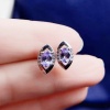 Natural Tanzanite Studs Earrings, 925 Sterling Silver, Tanzanite Studs Earrings, Tanzanite Earrings, Luxury Earrings, Oval Cut Earrings | Save 33% - Rajasthan Living 13