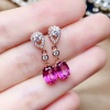 Natural Pink Topaz Drop Earrings, 925 Sterling Silver, Drop Earrings, Pink Topaz Earrings, Luxury Earrings, Oval Cut Stone Earrings | Save 33% - Rajasthan Living 16