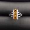 Natural Citrine Ring, 925 Sterling Sliver, Citrine Engagement Ring, Citrine Wedding Ring, luxury Ring, Ring/Band, Citrine Round cut Ring | Save 33% - Rajasthan Living 9