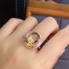 Natural Citrine Ring, 925 Sterling Sliver, Engagement Ring, Wedding Ring, luxury Ring, solitaire Ring, Oval Cut Ring | Save 33% - Rajasthan Living 13