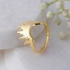 Sun Ring, Rising Sun Ring, 14K Gold Vermeil on 925 Sterling Silver, Spike Ring, Delicate Ring, Sunbeam Ring, Sunrise Ring, Sunshine Ring, | Save 33% - Rajasthan Living 11