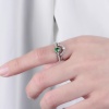 New Engagement Jewelry Wholesale S925 Ladies Stone Ring Zambian Emerald Ring | Save 33% - Rajasthan Living 11