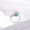 New Engagement Jewelry Wholesale S925 Ladies Stone Ring Zambian Emerald Ring | Save 33% - Rajasthan Living 13