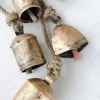 Rustic Gold Bells | Wreath Hanger | Christmas Holiday Decor | Noah Bells | Indian Bells | Best Gift Idea for Loved-once | Outdoor Hanging | Save 33% - Rajasthan Living 13