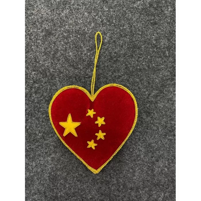 Set of 3 Hand Embroidered Christmas Ornaments for Home Decoration | Save 33% - Rajasthan Living 7