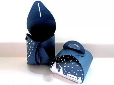 10 Christmas Favor boxes, christmas decorations, Christmas gift boxes, Christmas box, Christmas Favors, Christmas Party Favor Boxes | Save 33% - Rajasthan Living 13