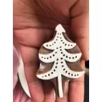Set of 2. Christmas tree wood blocks/blocks for pottery/fabric paint/candle making/henna/soap making | Save 33% - Rajasthan Living 15