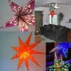 Fast Shipping 10 Pcs Star Decorative Paper Lamps Christmas Tree Decoration Paper Lanterns Festival Decoration Indian Decoration Party Supply | Save 33% - Rajasthan Living 12