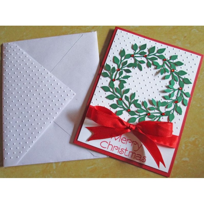 Wreath Christmas Cards – Embossed Christmas Card Sets – Holiday Cards – Boxed Christmas Cards – Holiday Card Set – Merry Christmas Card Sets | Save 33% - Rajasthan Living 8