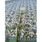 Christmas Tree Skirt 60″ Round Olive Green Flower Design Hand Block Printed Christmas Flower Merry Xmas Tree Pattern Skirts Handmade | Save 33% - Rajasthan Living 17