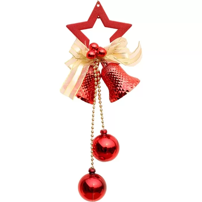 Handcrafted Christmas Decoration Jingle Bells Wall Hanging Home Décor, Xmas Ornaments Items Bells for Door,Tree Decorations.. | Save 33% - Rajasthan Living 5